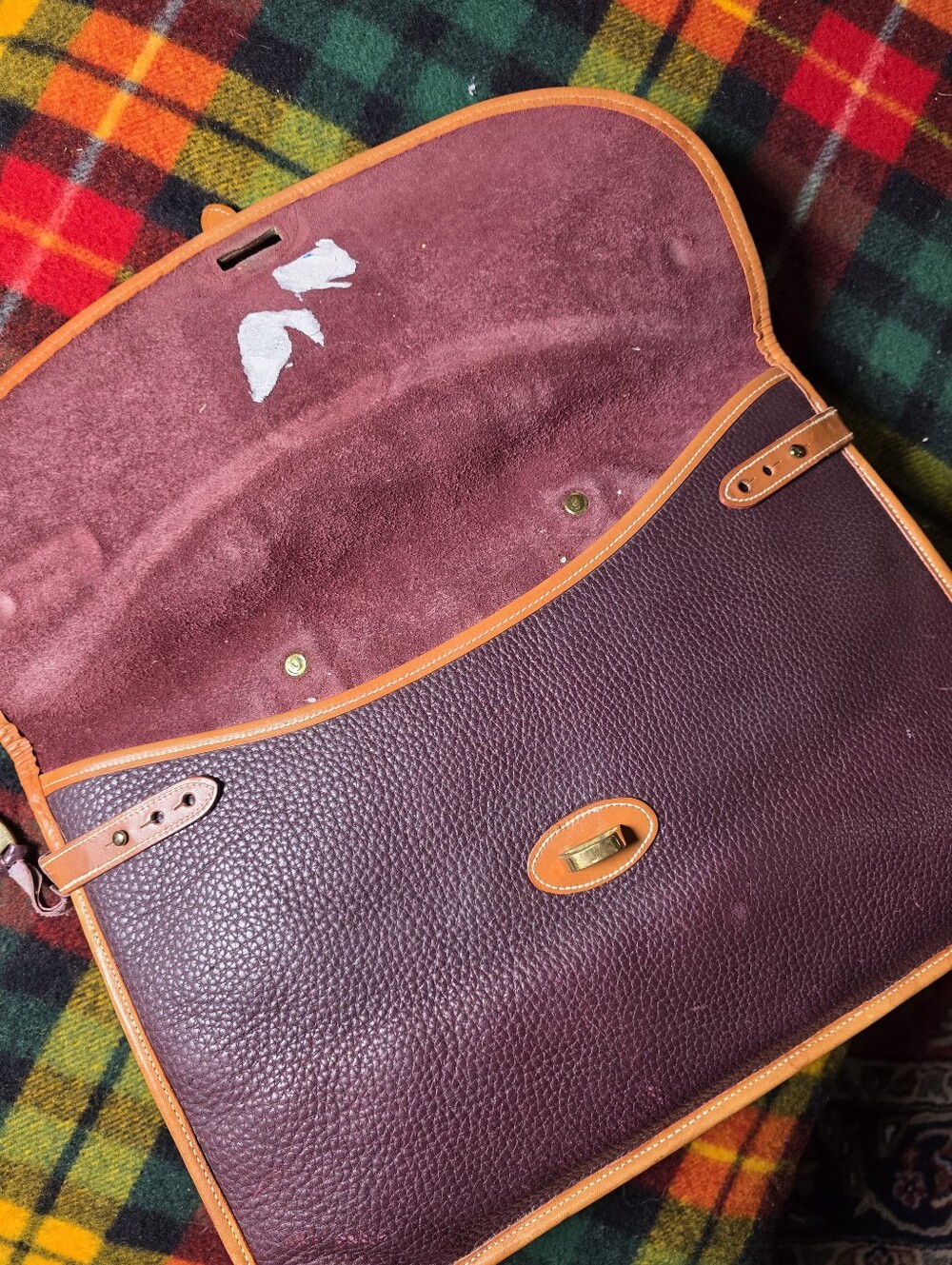 VINTAGE Dooney & Bourke Briefcase - Picture 8 of 15